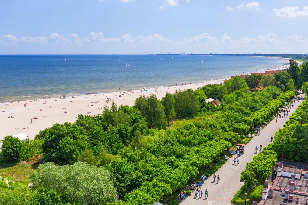 Beach Front - Nautilius Lägenhet Gdańsk Exteriör bild